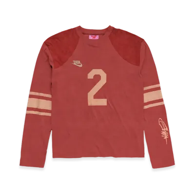 Travis Scott Cactus Jack x Nike Angel Vintage Football Longsleeve "Red"