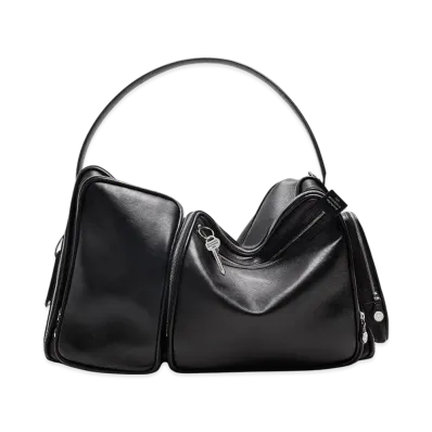 Acne Studios Camero Hotel Shoulder Bag "Black"