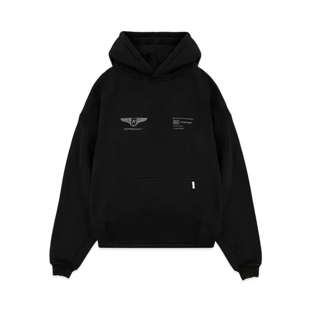 REPRESENT Team Rep Hoodie "Black"