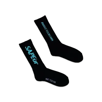 SAPEur Makeyourown Sox "Black Mint"