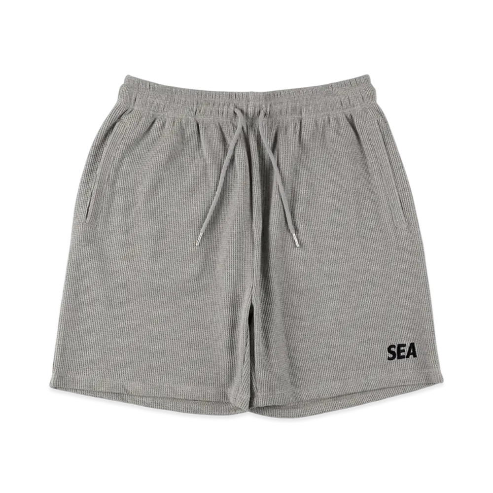 WIND AND SEA Waffle Shorts "Gray"
