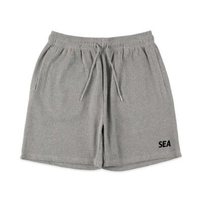 WIND AND SEA Waffle Shorts "Gray"