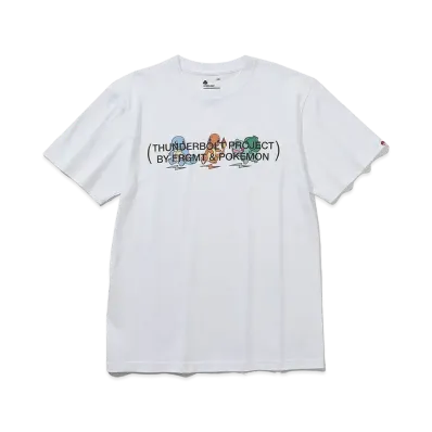 FRAGMENT x POKEMON THUNDERBOLT PROJECT TEE "White"