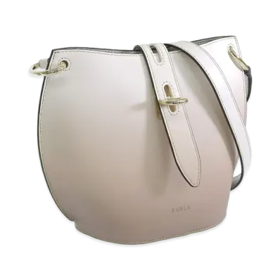 FURLA Unica Furla Mini Crossbody "White"