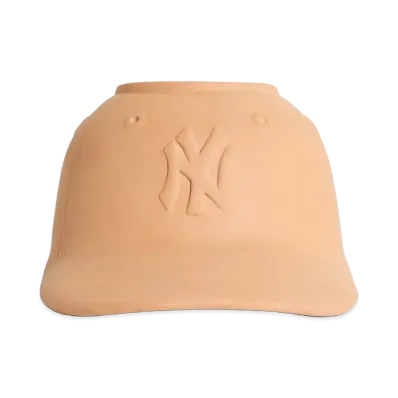 Kith x The New York Yankees Cap Terracotta Plant Holder "Multi"