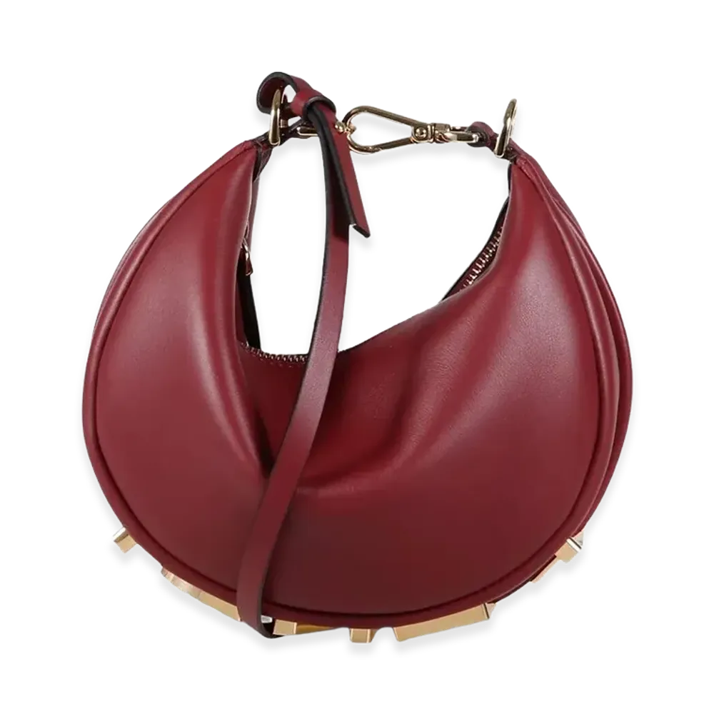 FENDI Women's FENDI Women'sgraphy Mini Hobo Bag "Red"