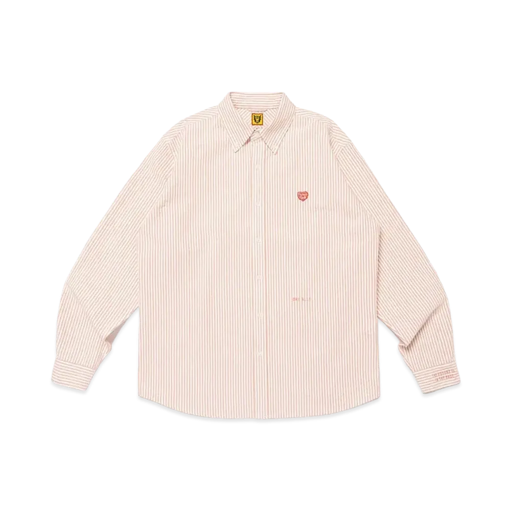 HUMAN MADE Striped Oxford BD Shirt "Red"