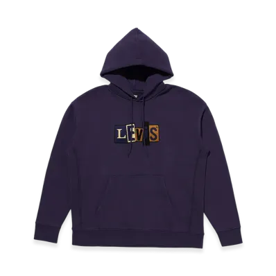 Levi's Skate Hoodie Chenille Patch "Purple"