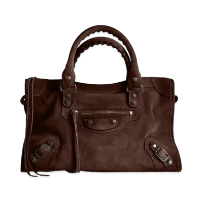 BALENCIAGA Le City Bag Small "Light Espresso"
