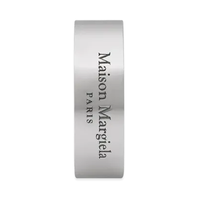 Maison Margiela Logo Wide Ring "Silver"