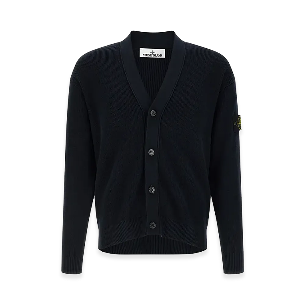 Stone Island '5100009' Cardigan "Blue"
