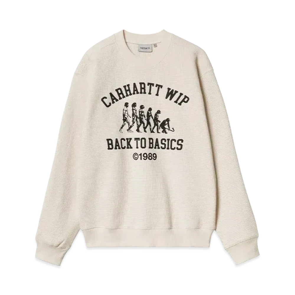 Carhartt WIP Main Basics Sweat "Natural/Black"