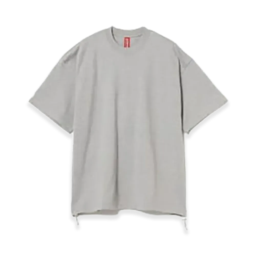BEAMS JAPAN x LOOPWHEELER Loose Fit Fake In T-Shirt "Heather Gray"