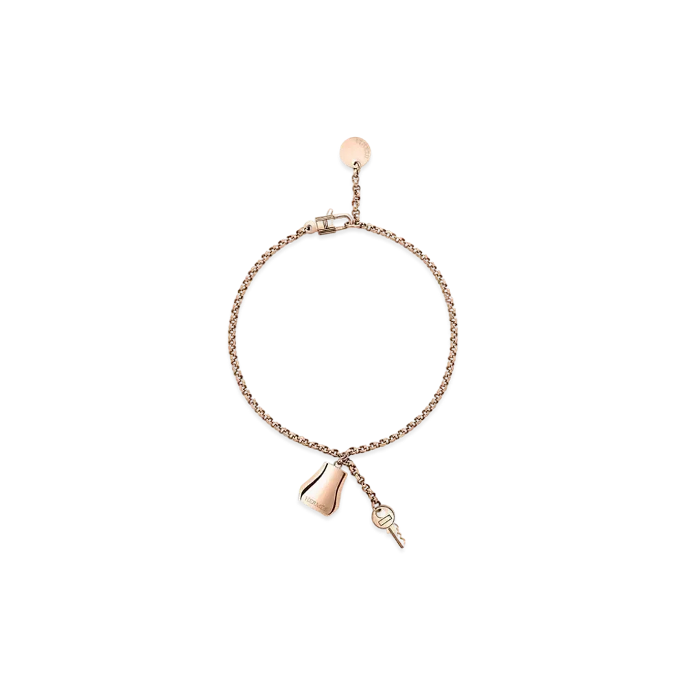 Hermes Kelly Clochette Bracelet PM "Pink Gold"