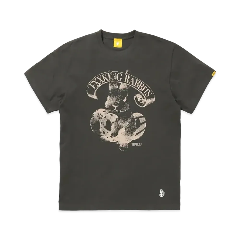 FR2 Easter Rabbit T-shirt "Black"