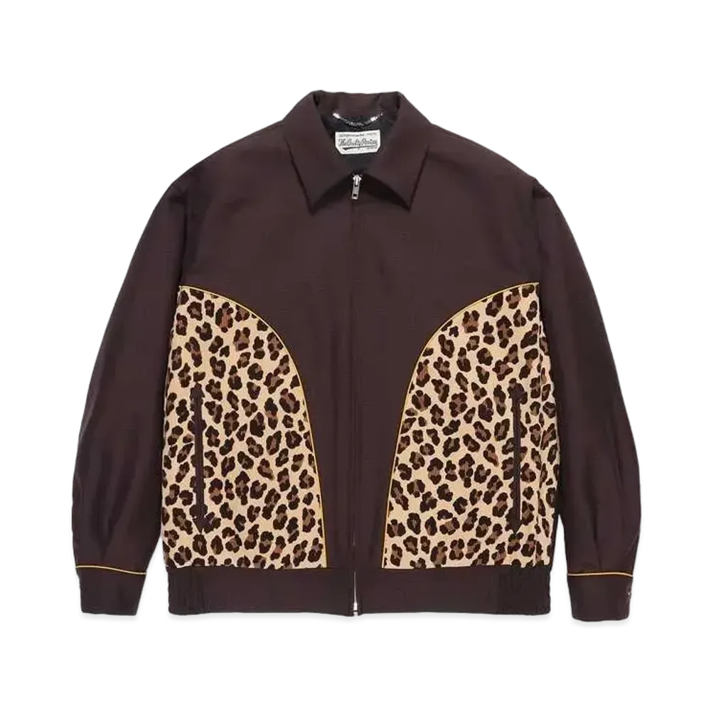 WACKO MARIA Velvet Western Jacket (Import Fabric / Dormeuil) "Dark Brown"