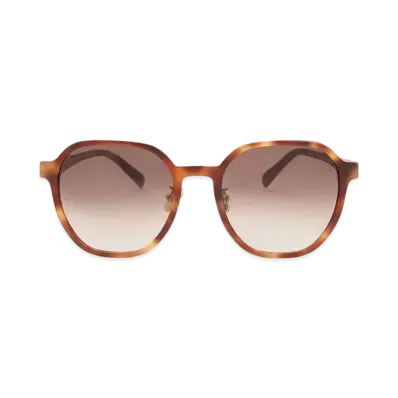 CHARLES & KEITH Square Recycled Acetate Sunglasses "T.Shell"