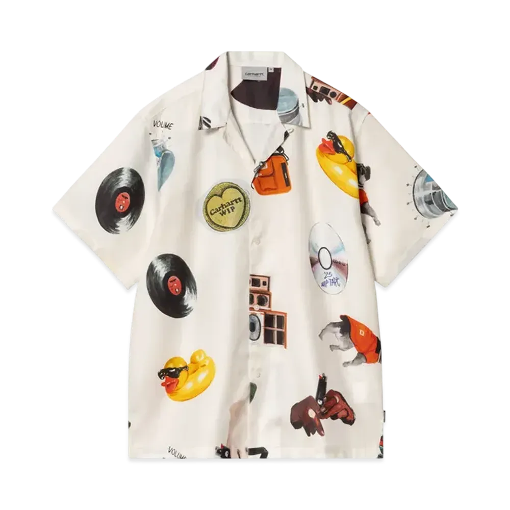 Carhartt WIP S/S Jacob Rochester Shirt "Jacob Rochester Print Wax"