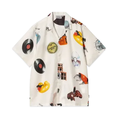 Carhartt WIP S/S Jacob Rochester Shirt "Jacob Rochester Print Wax"