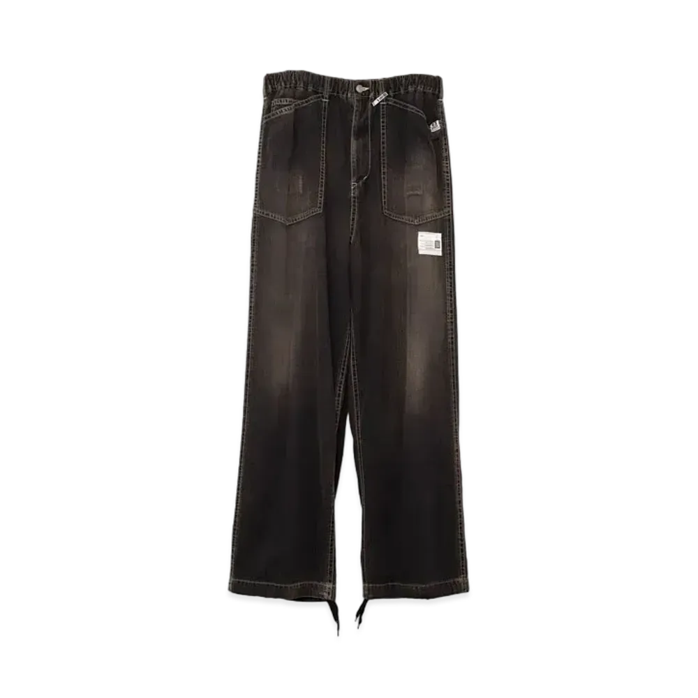 Maison MIHARA YASUHIRO Denim Baker Pants "Black"