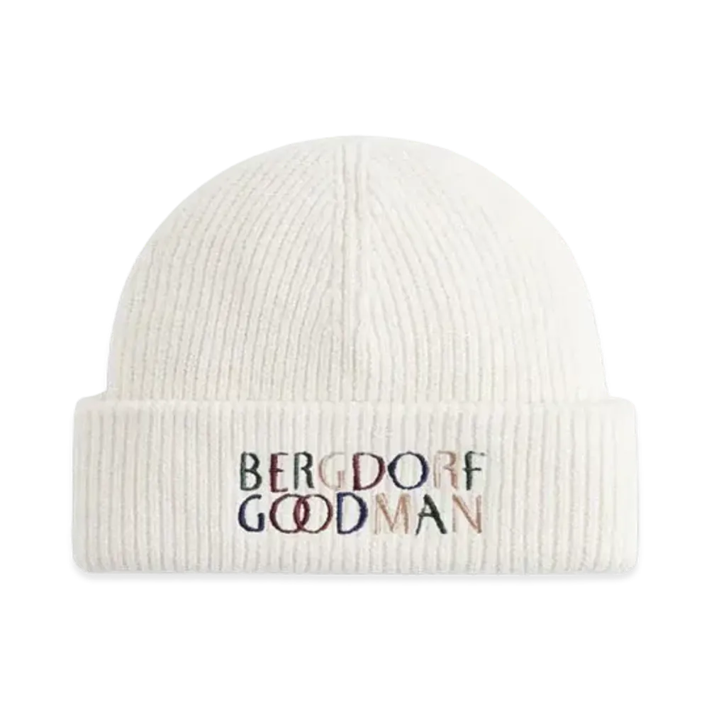 Kith x Bergdorf Goodman Mia Chunky Knit Beanie "Sandrift"