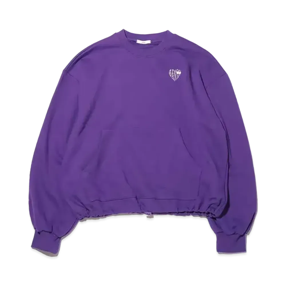 atmos pink Logo Sweat Tops "Purple"