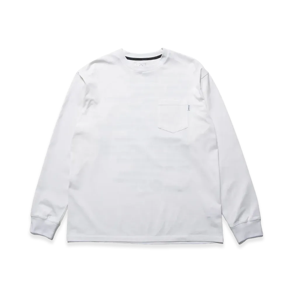 F.C.Real Bristol Origin L/S Pocket Tee "White"