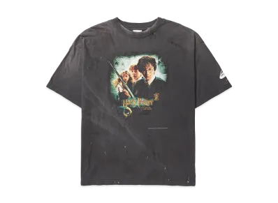 SAINT Mxxxxxx x Harry Potter HP SS Tee Chamber Of Secrets "Black"
