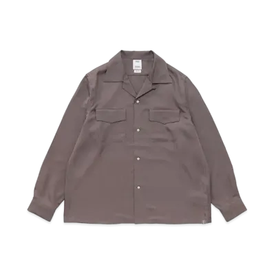 visvim Keesey Shirt L/S (Silk) "Purple"