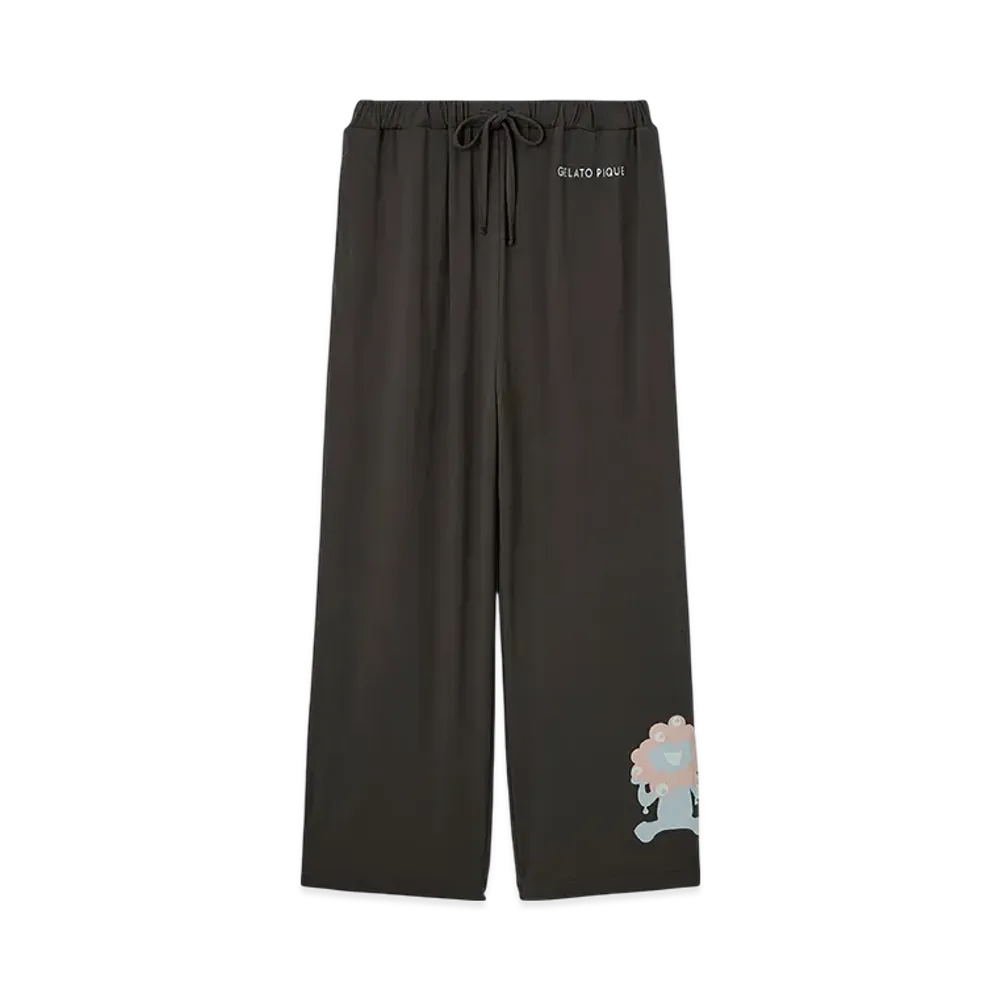 GELATO PIQUE x Expo 2025 Osaka MYAKU-MYAKU One Point Long Pants "Charcoal Gray"