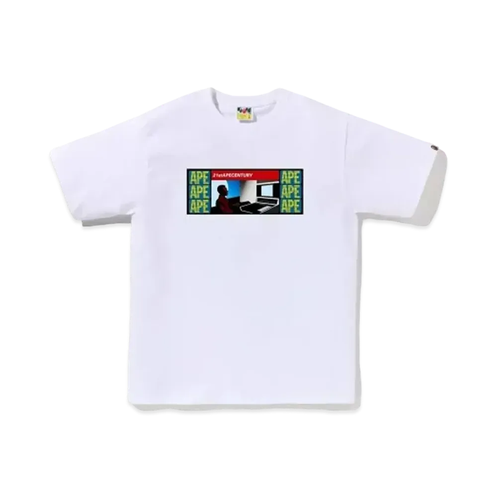 A BATHING APE 21st Ape Century Tee "White"