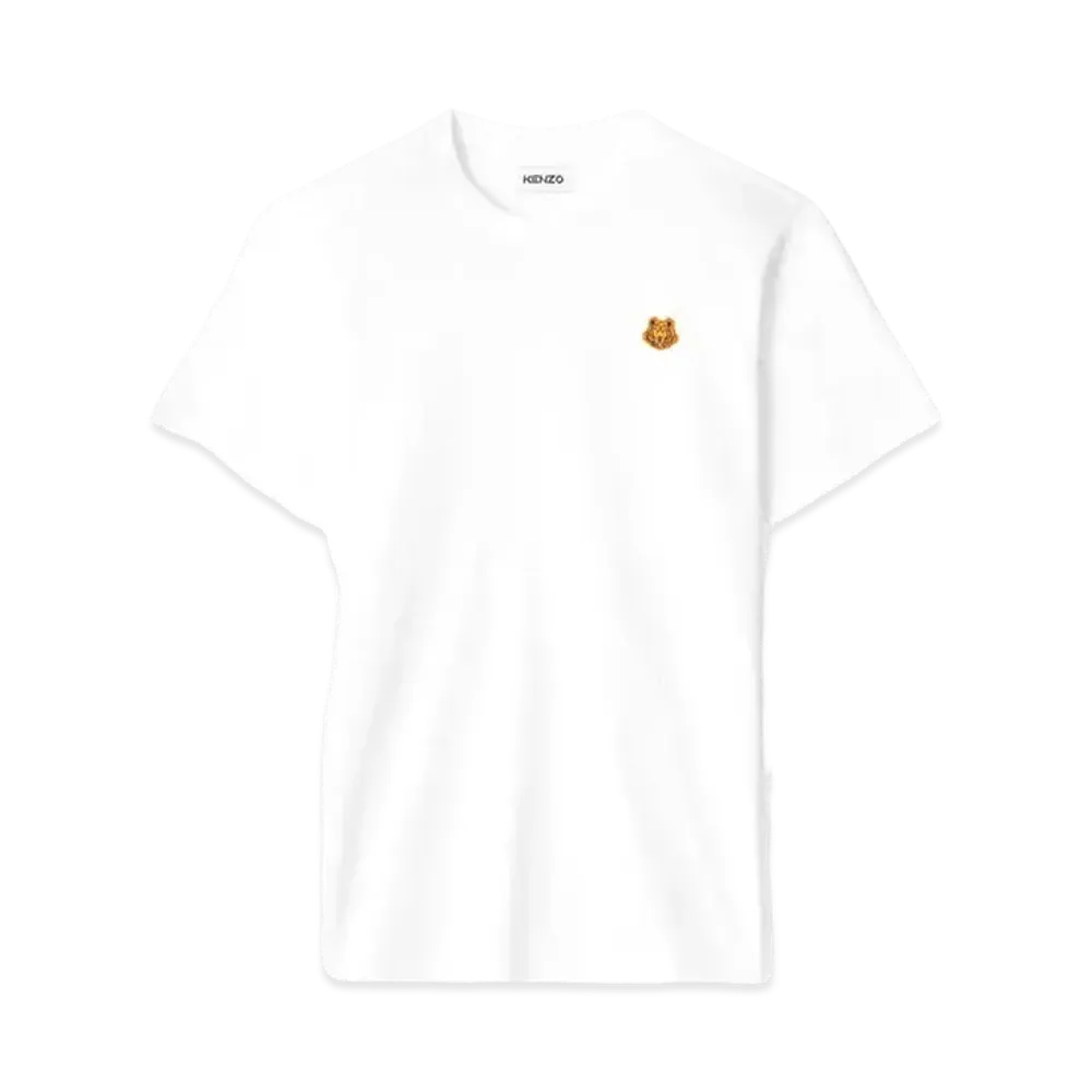 KENZO T-Shirt tigre Tigre Crest "White"