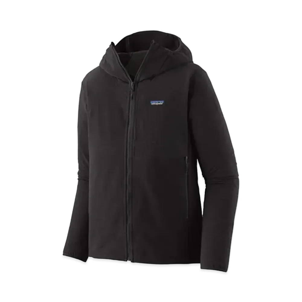 patagonia Men's R1 Tech Face Hoodie "Black"