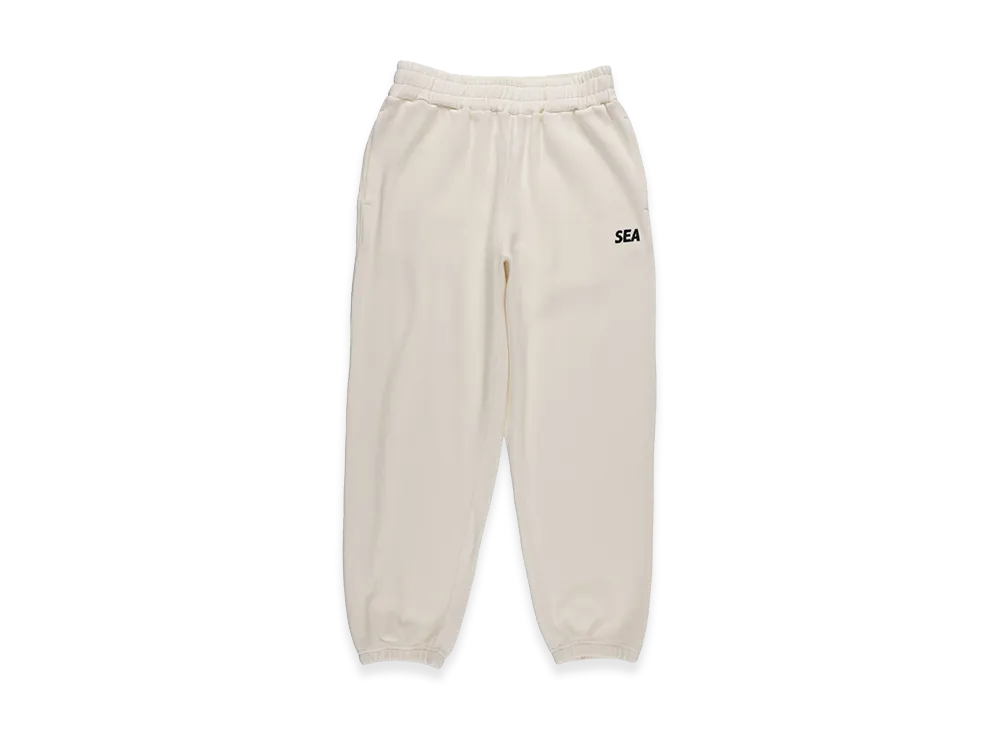 WIND AND SEA Heavy Waffle Sweat Pants "Off White"
