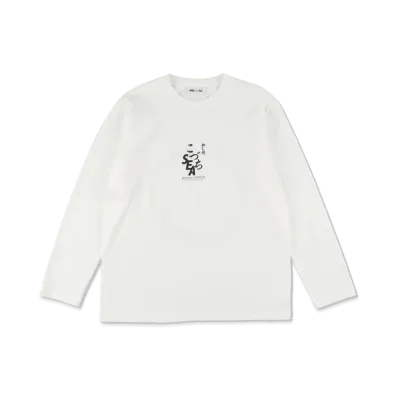 WIND AND SEA COZUCHI X WDS L/S TEE "White"