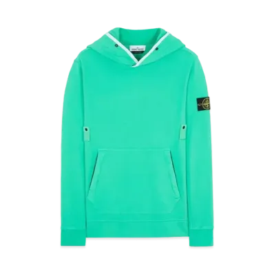 Stone Island 60620 BRUSHED COTTON FLEECE "Green"