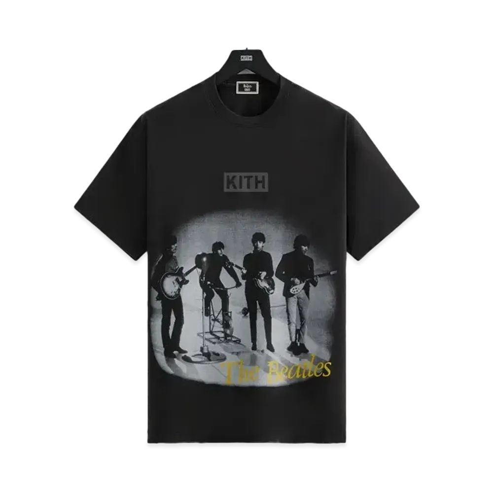 Kith x The Beatles I Feel Fine Vintage Tee "Black"