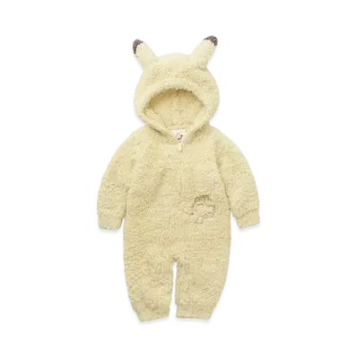 GELATO PIQUE x Pokemon Sleep Baby Gelato Pikachu Rompers "Yellow"