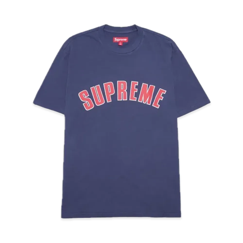 Supreme Cracked Arc S/S Top "Navy"
