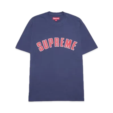 Supreme Cracked Arc S/S Top "Navy"