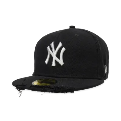 NEW ERA 59Fifty MLB Damaged Cap New York Yankees "Black"