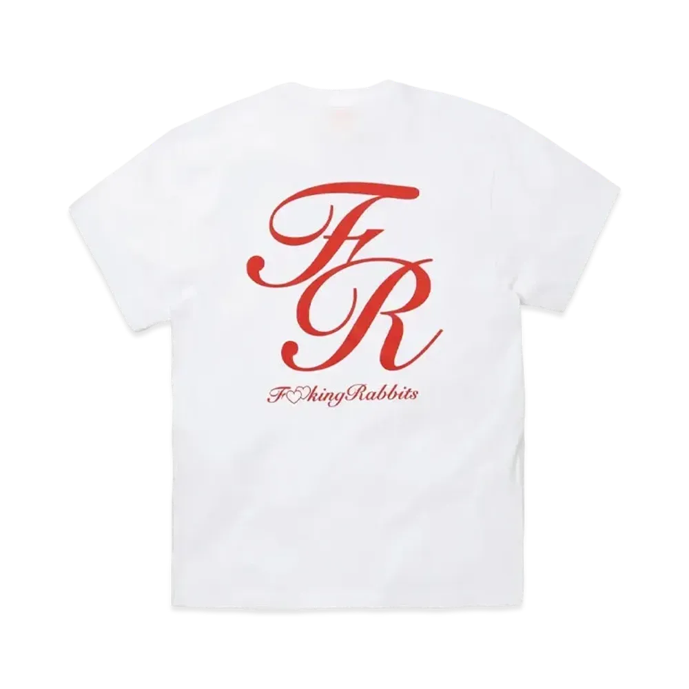 FR2 Logo With Hearts T-Shirt "White"