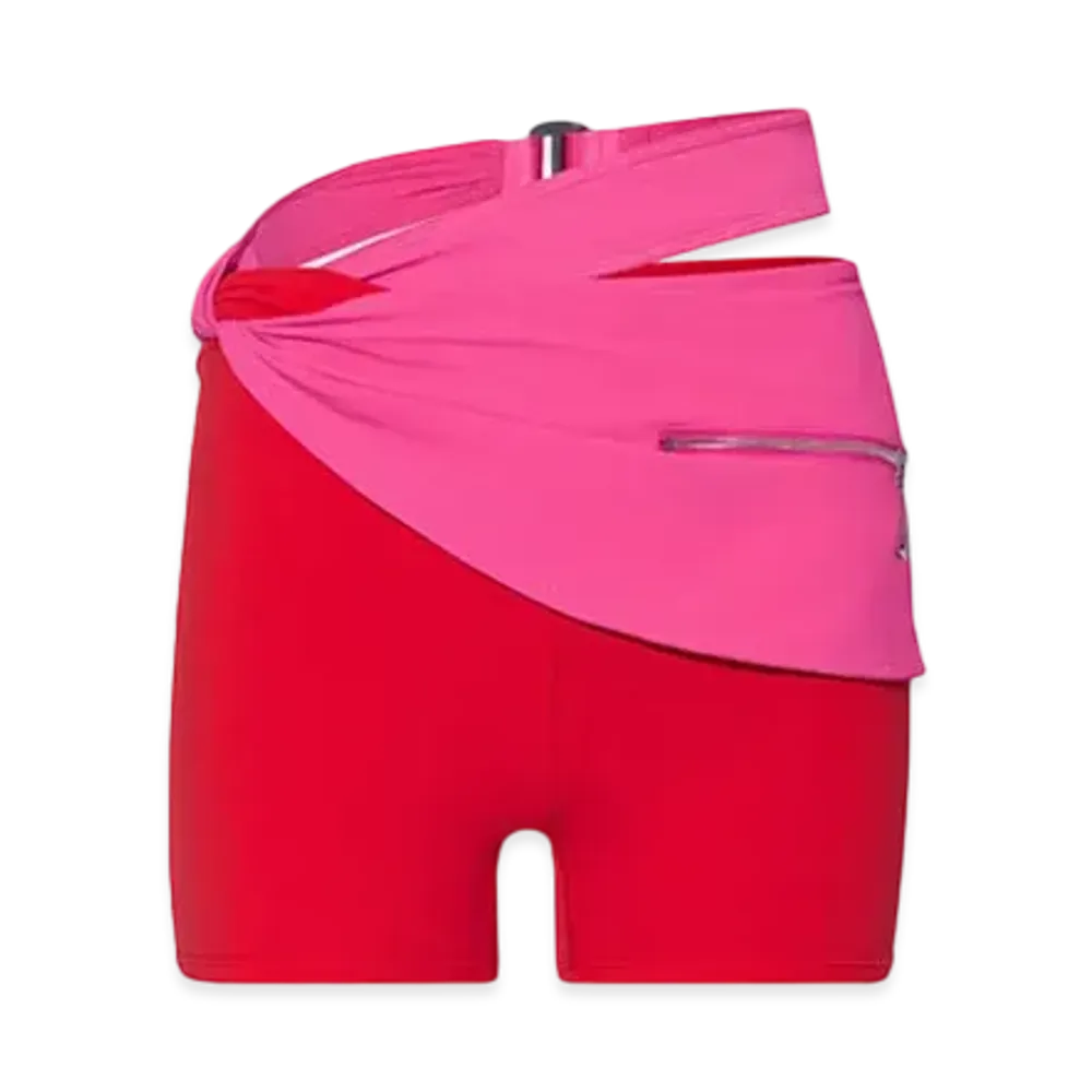 Nike x Jacquemus Le short drapé "Dark Pink"