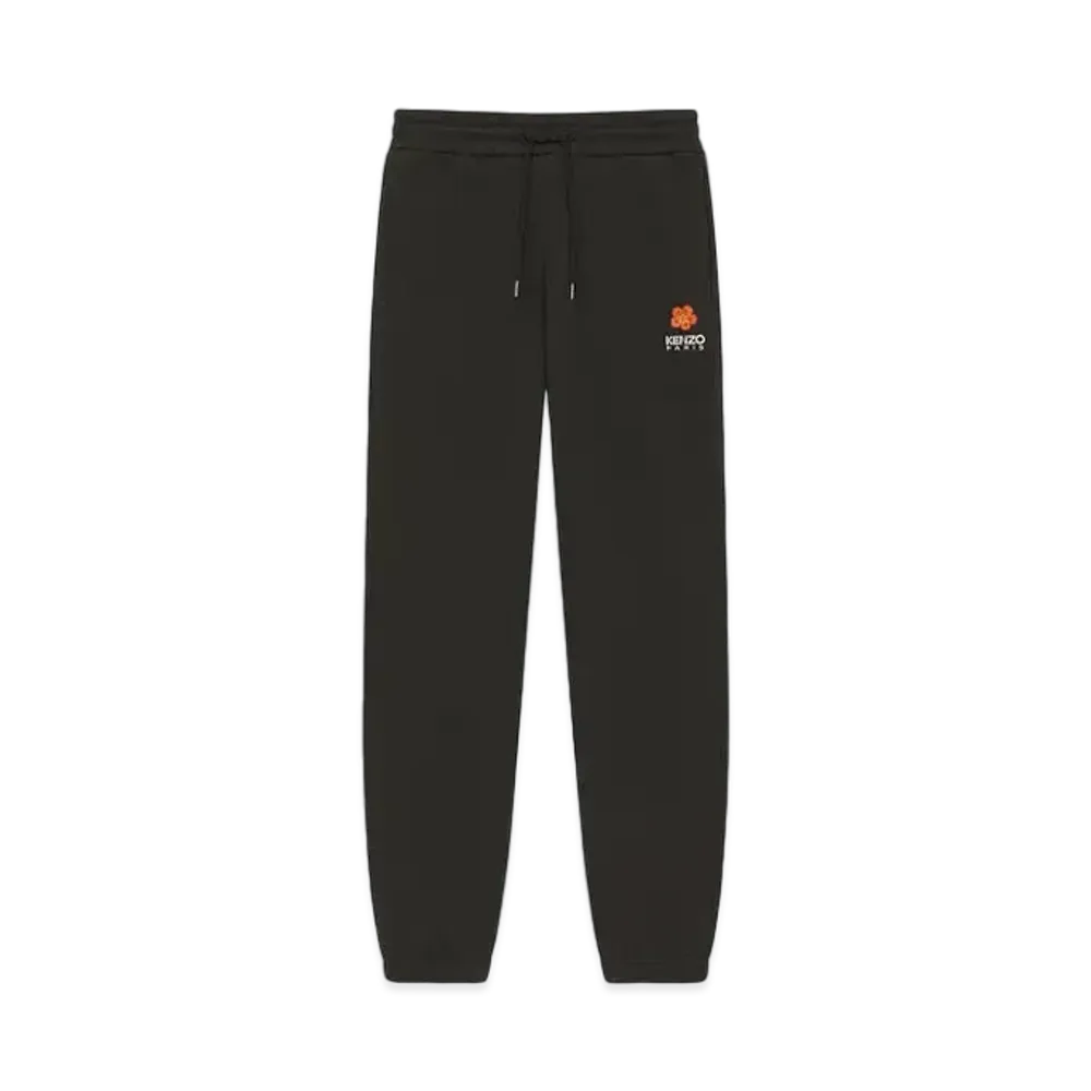 KENZO 'BOKE FLOWER' Embroidery Jogger Pants "Black"