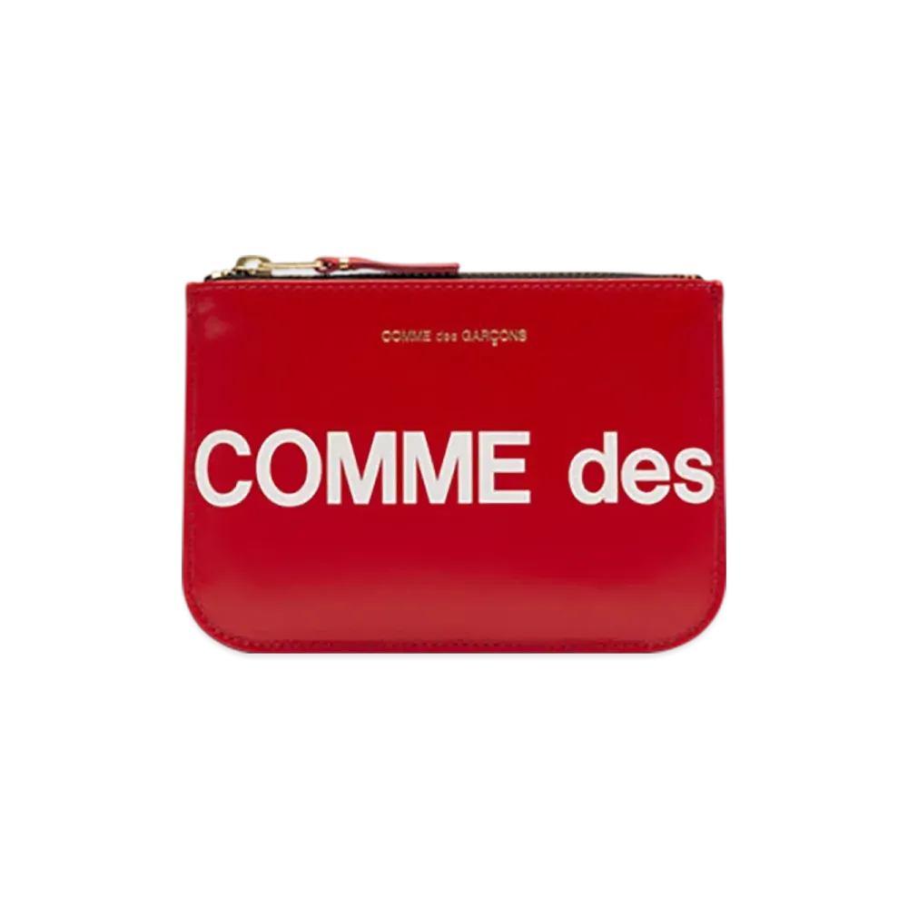 COMME des GARCONS Wallet Huge Logo "Red"