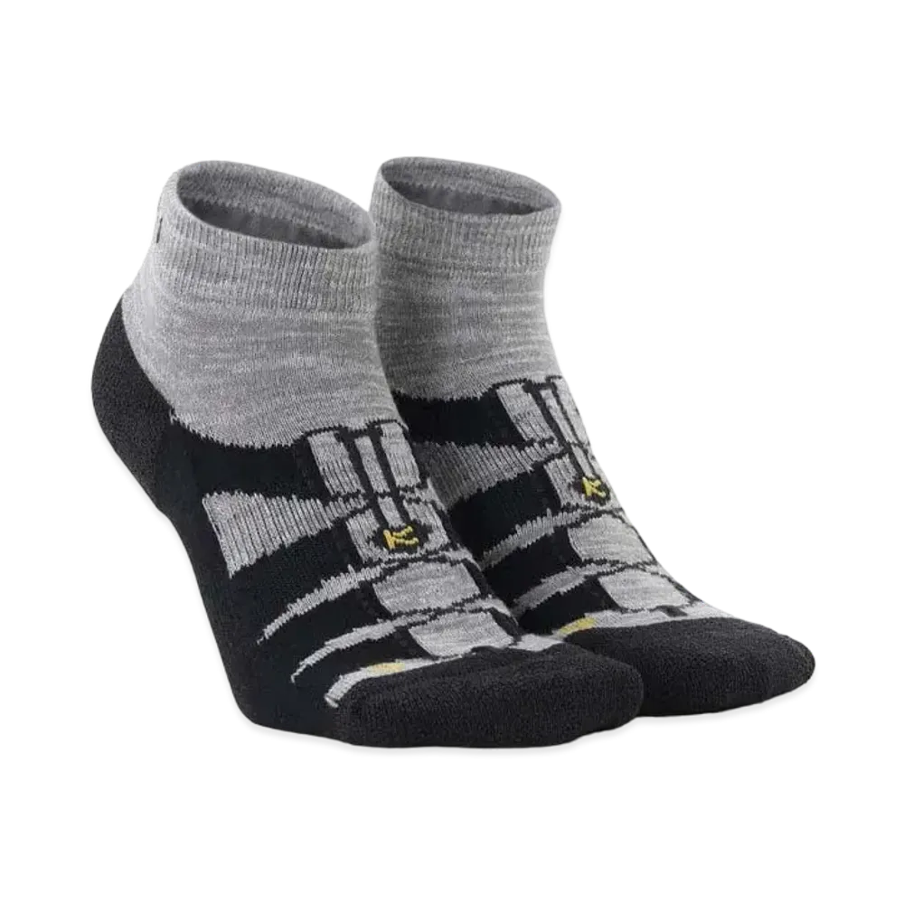KEEN Lo-Cut Socks "Black/Grey"