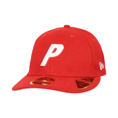 PALACE New Era Low Profile P 59Fifty "Red"