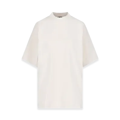 BALENCIAGA Women's T-Shirts "Gray/White"