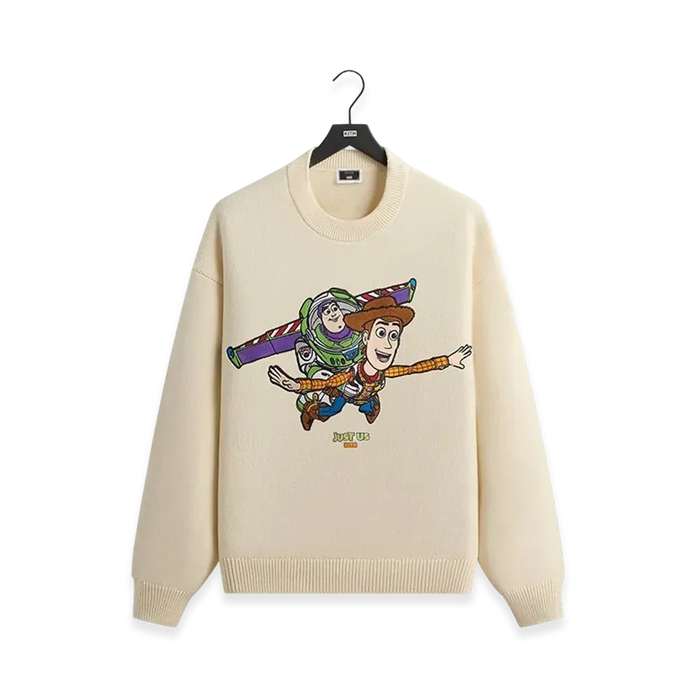 Kith x Disney Pixar Toy Story Lewis Sweater "Sandrift"