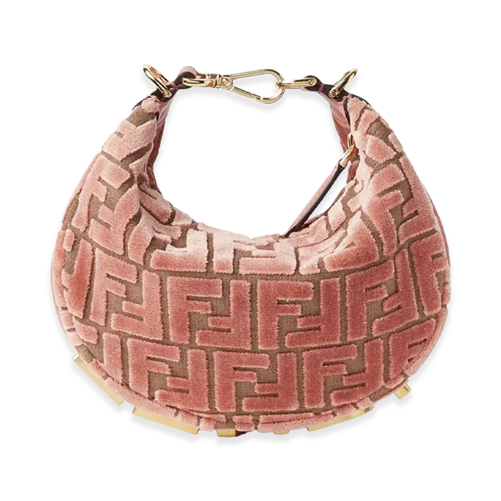 FENDI Women's FENDI Women'sgraphy Mini Hobo Bag "Pink"